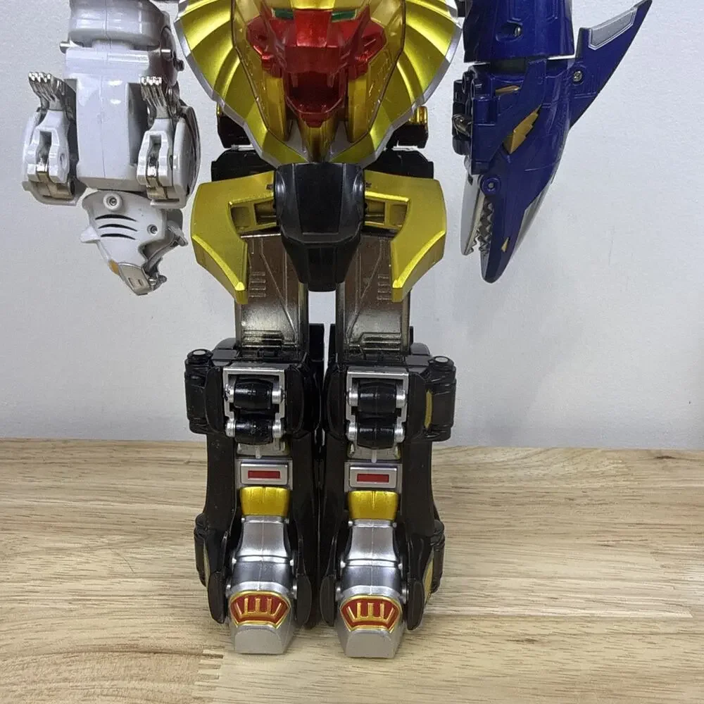Power Rangers Wild Force Gaoranger DX Gao King Megazord Bandai Complete Set 2001